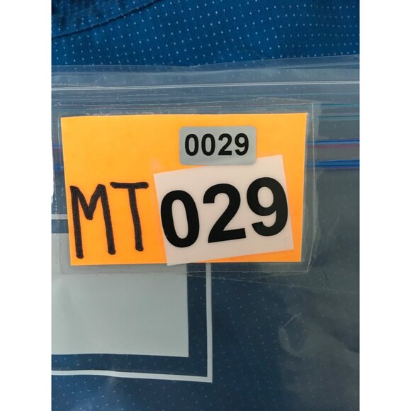 Inc Mens Shirt Size XL Blue w Tiny White Dots Button Up Long Sleeves No Pockets - Picture 13 of 13